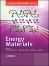 Energy Materials (eBook): Inorganic Materials Series, Book 18